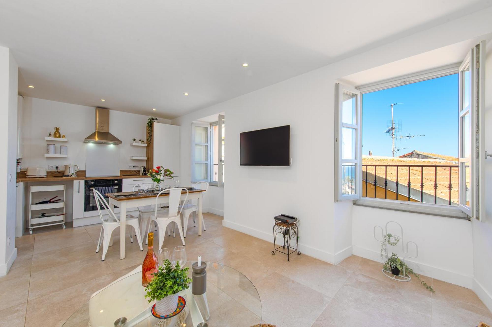 Palm Riviera - Vieille Ville De Menton - Vue Mer Ngoại thất bức ảnh